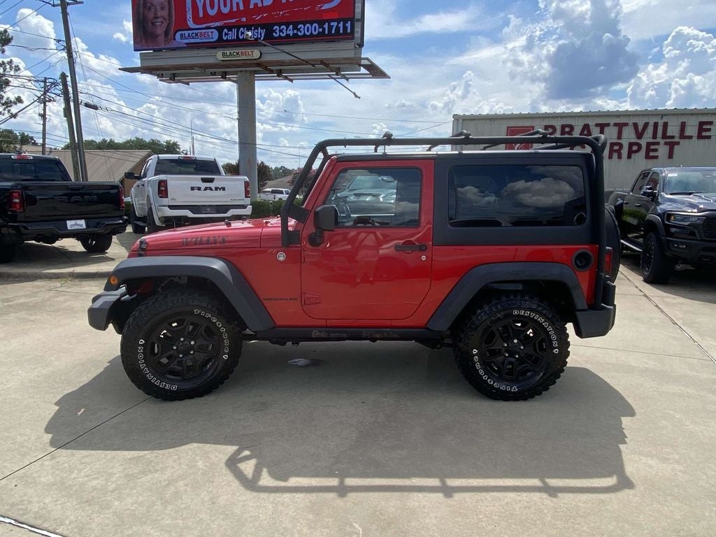 2015 Jeep Wrangler Willys Wheeler