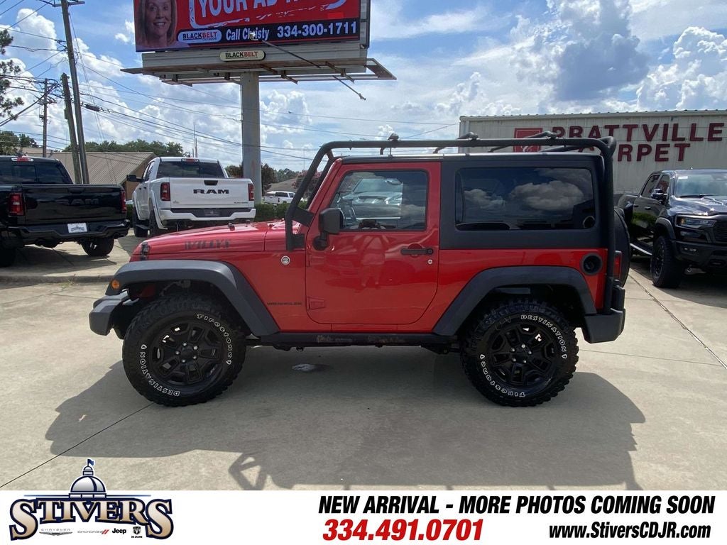 2015 Jeep Wrangler Willys Wheeler