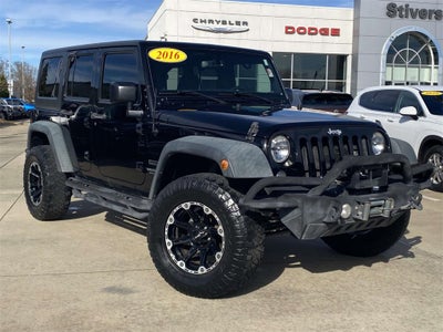 2016 Jeep Wrangler Unlimited Sport