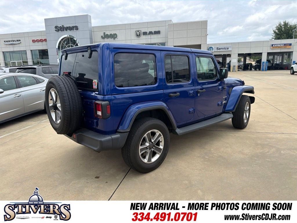 2018 Jeep Wrangler Unlimited Sahara 4x4