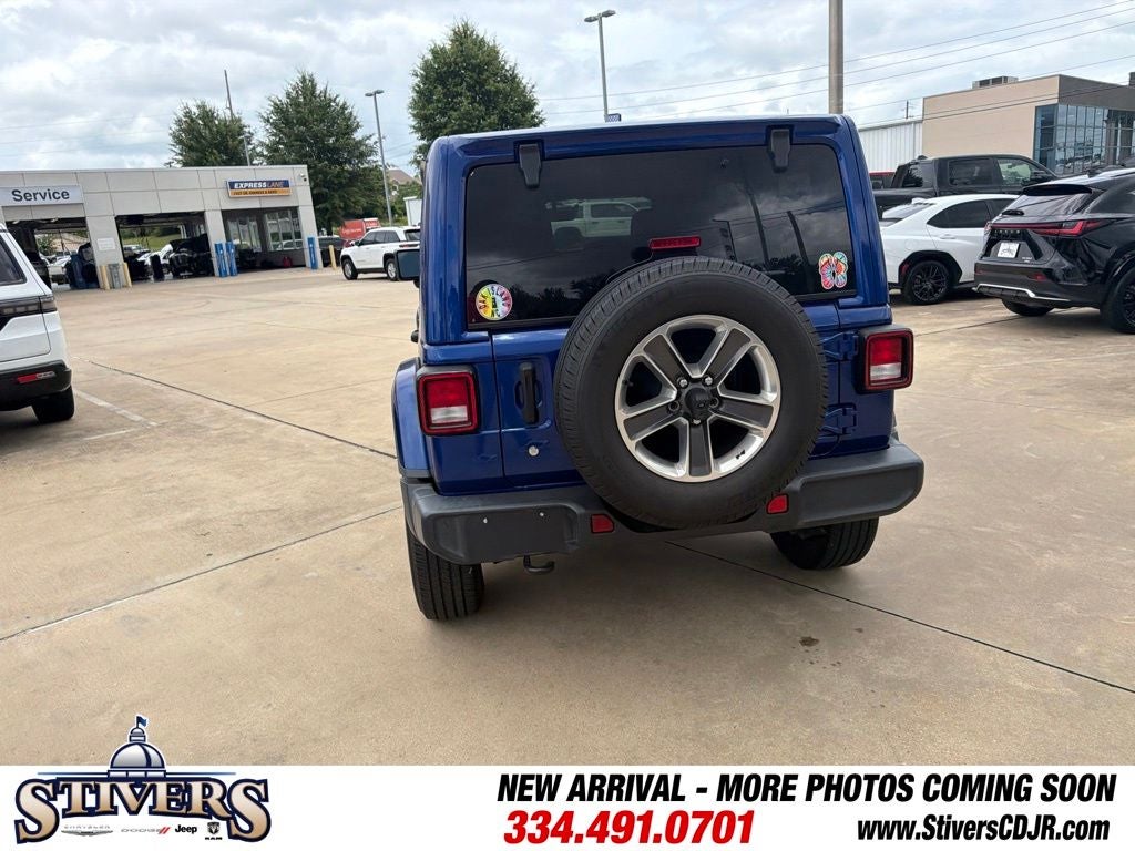 2018 Jeep Wrangler Unlimited Sahara 4x4