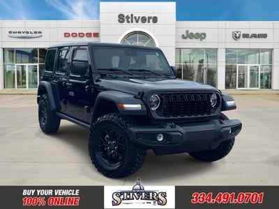 2025 Jeep Wrangler 4-Door Willys 4x4