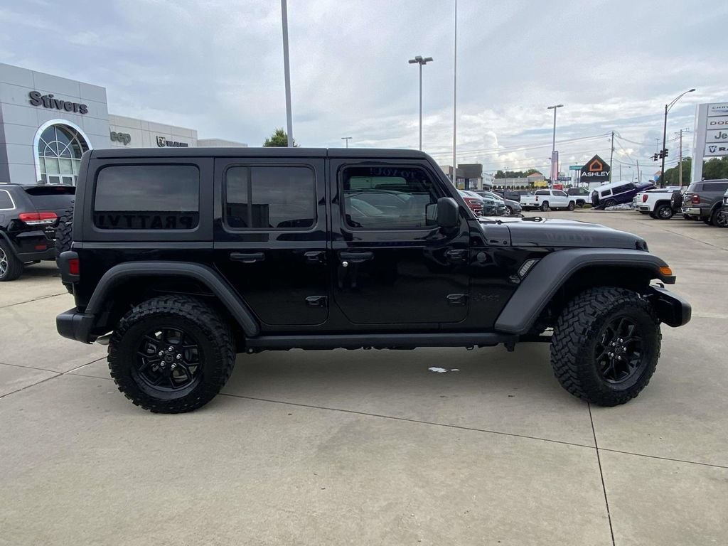 2025 Jeep Wrangler 4-Door Willys 4x4
