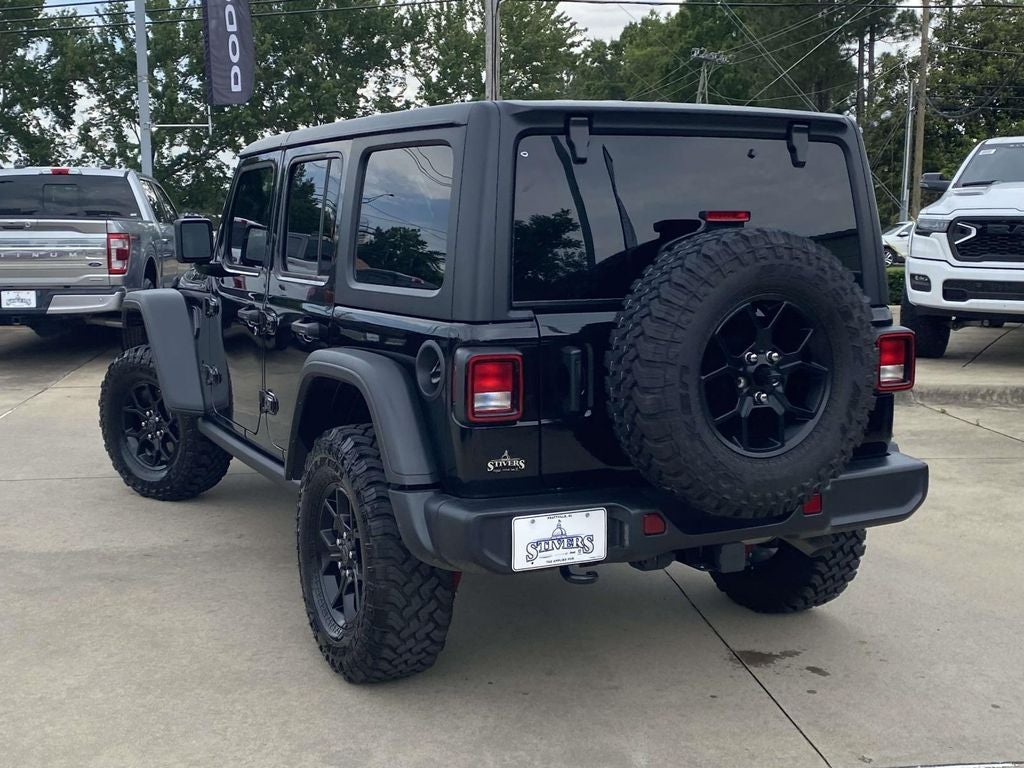 2025 Jeep Wrangler 4-Door Willys 4x4