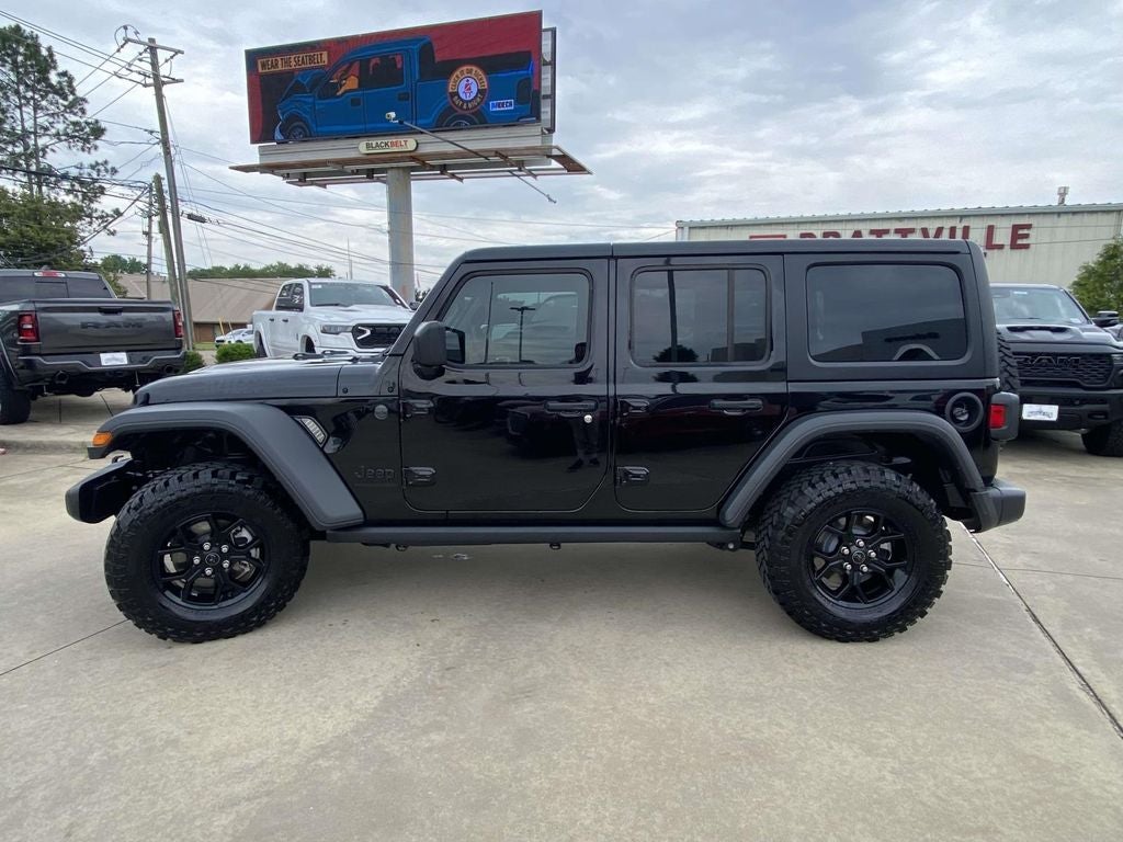 2025 Jeep Wrangler 4-Door Willys 4x4