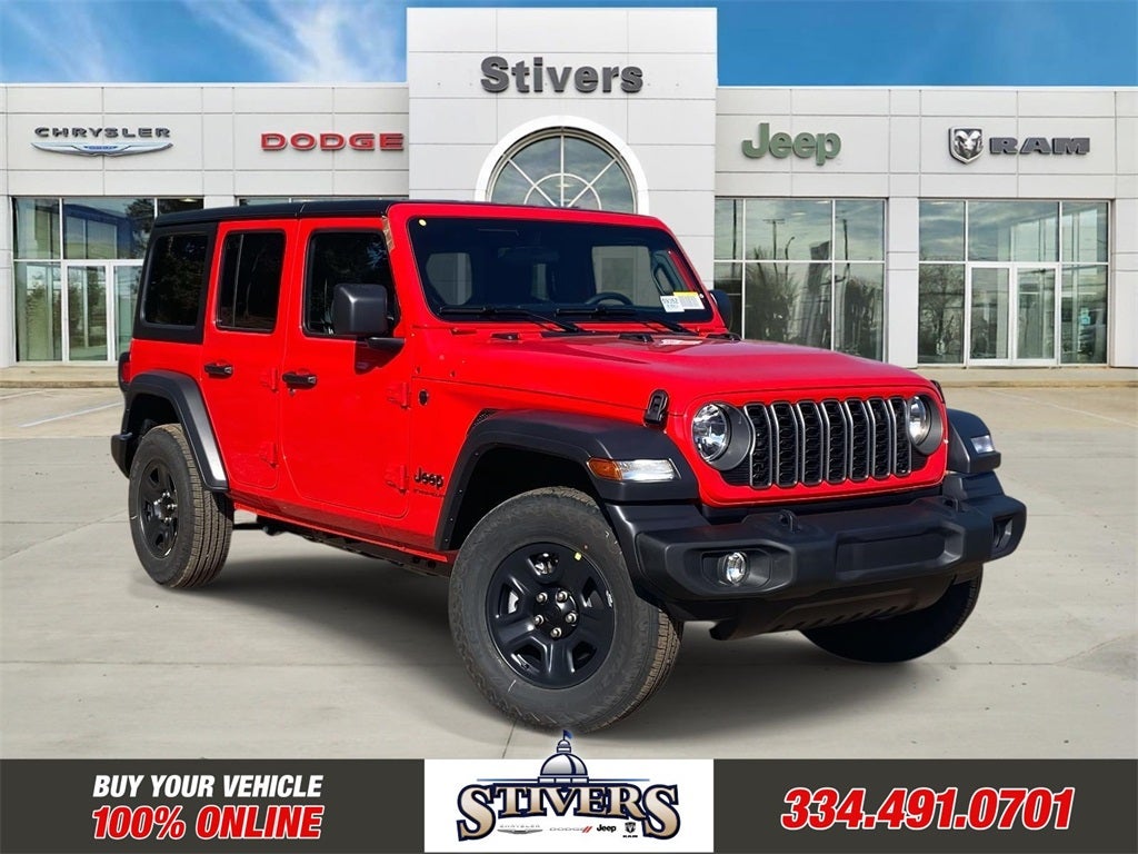 2026 Jeep Wrangler WRANGLER 4-DOOR SPORT
