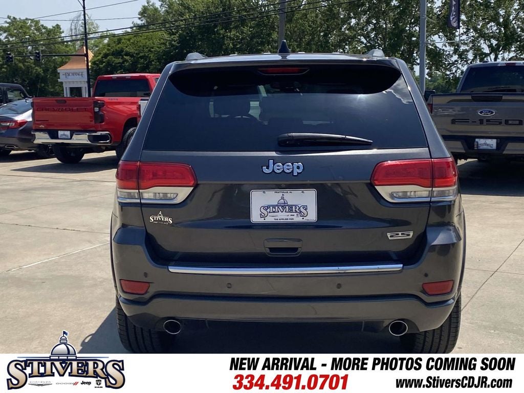 2018 Jeep Grand Cherokee Sterling Edition 4x2