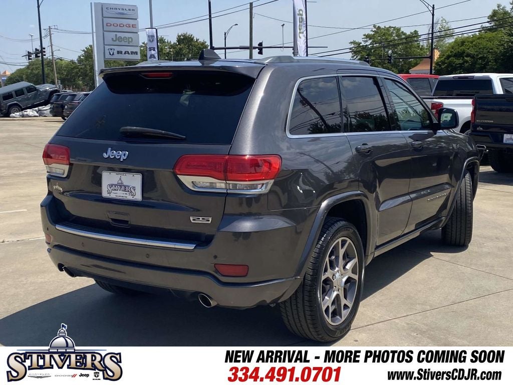 2018 Jeep Grand Cherokee Sterling Edition 4x2