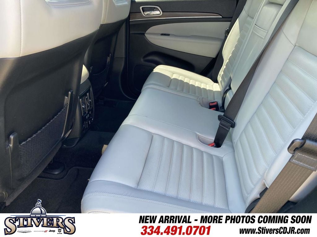 2018 Jeep Grand Cherokee Sterling Edition 4x2