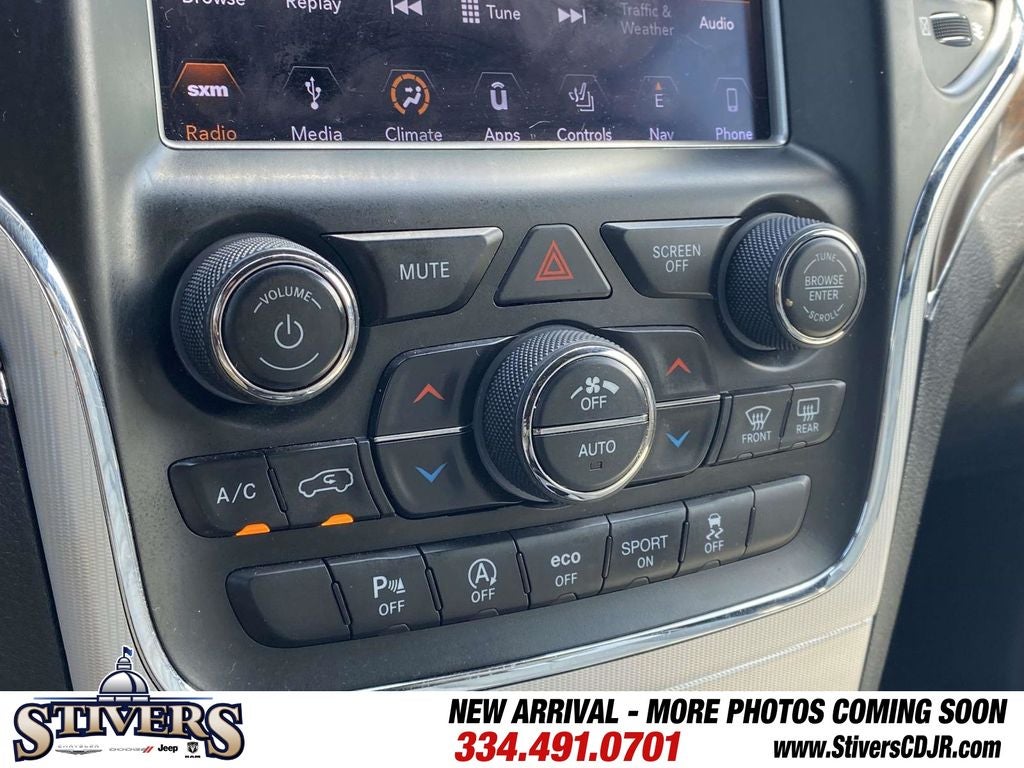 2018 Jeep Grand Cherokee Sterling Edition 4x2