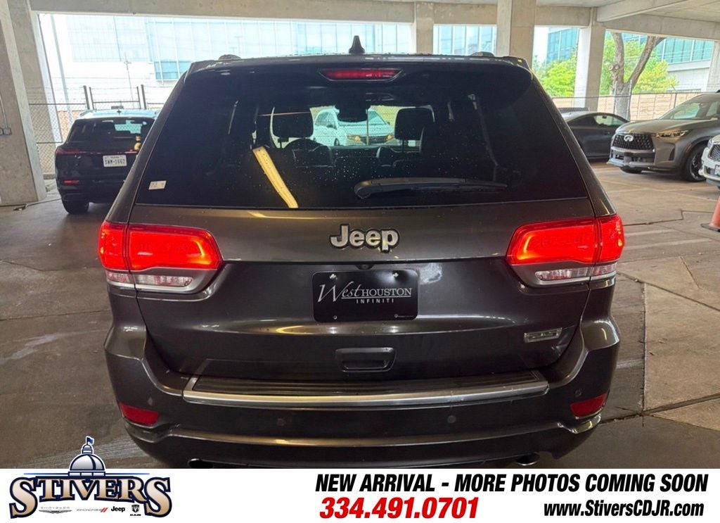 2018 Jeep Grand Cherokee Sterling Edition 4x2
