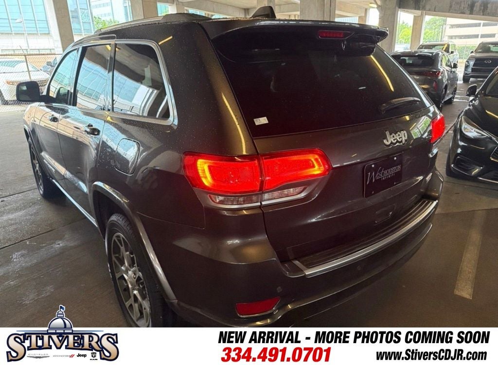 2018 Jeep Grand Cherokee Sterling Edition 4x2