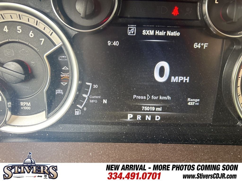 2018 RAM 1500 Laramie Quad Cab 4x2 6'4' Box