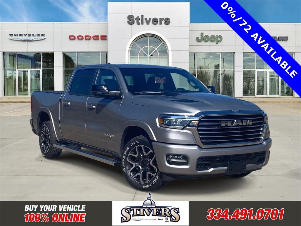 2025 RAM Ram 1500 RAM 1500 LARAMIE CREW CAB 4X4 5'7' BOX