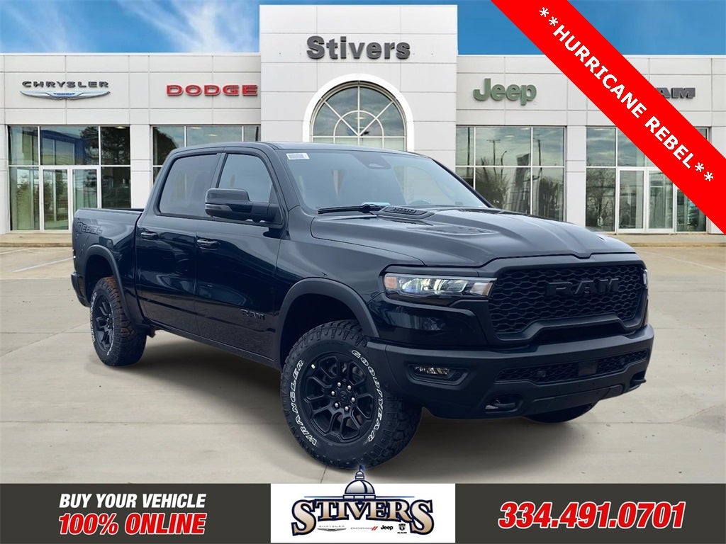 2026 RAM Ram 1500 RAM 1500 REBEL CREW CAB 4X4 5'7' BOX