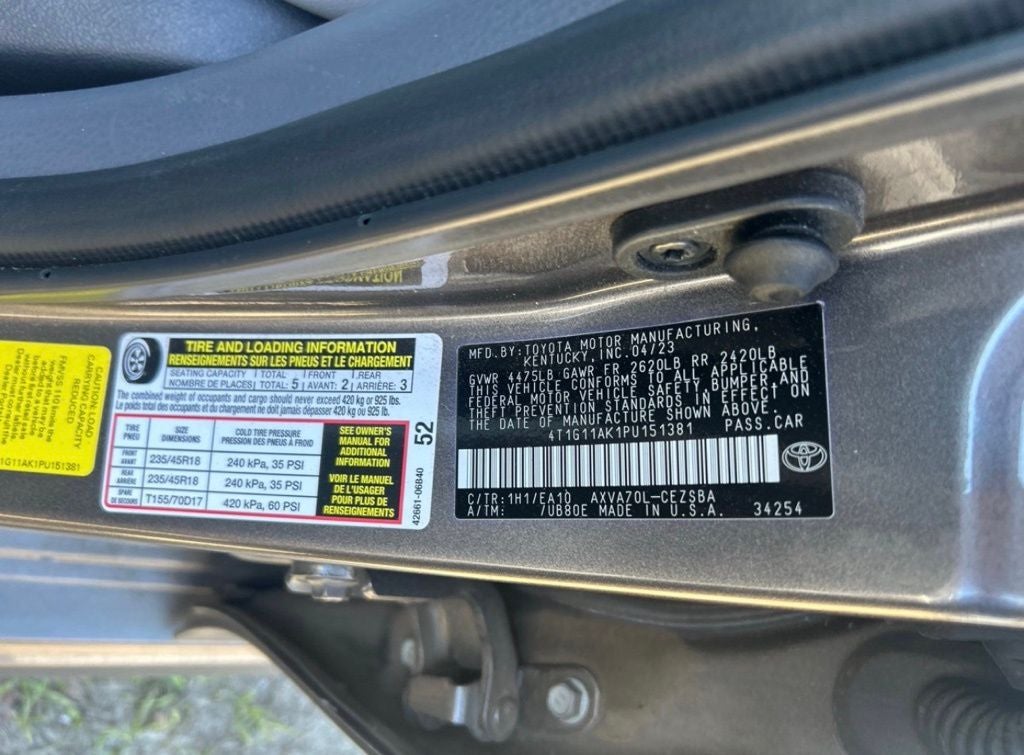 2023 Toyota Camry SE Nightshade