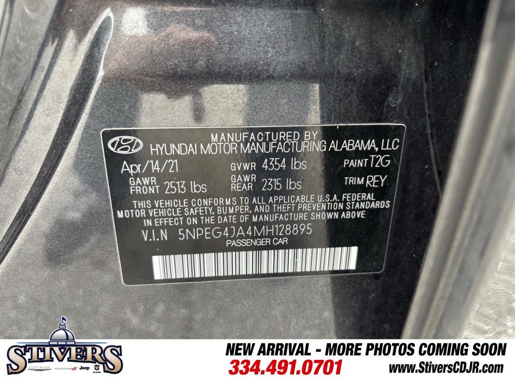 2021 Hyundai Sonata SE