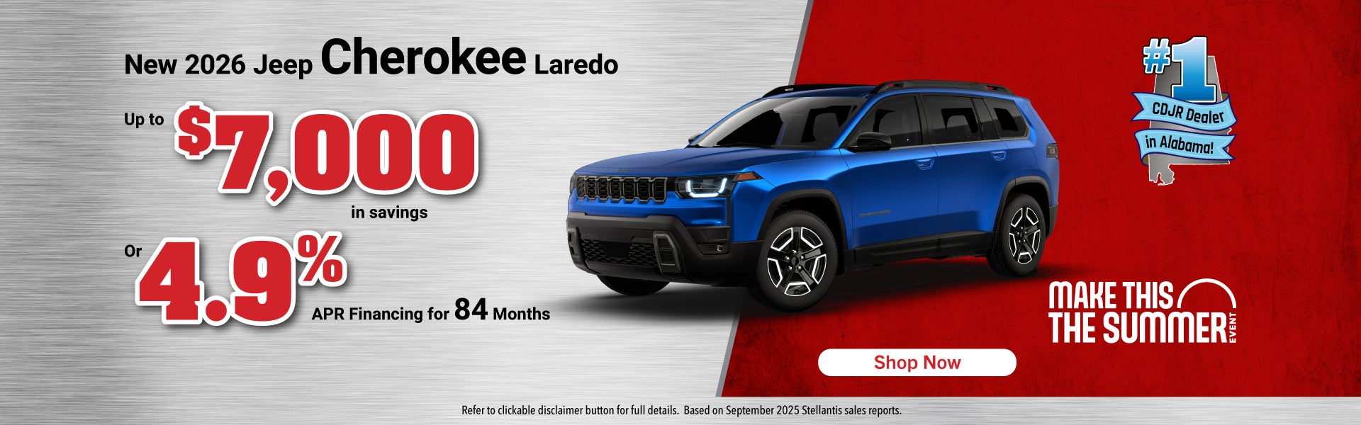 2026 Jeep Cherokee Laredo