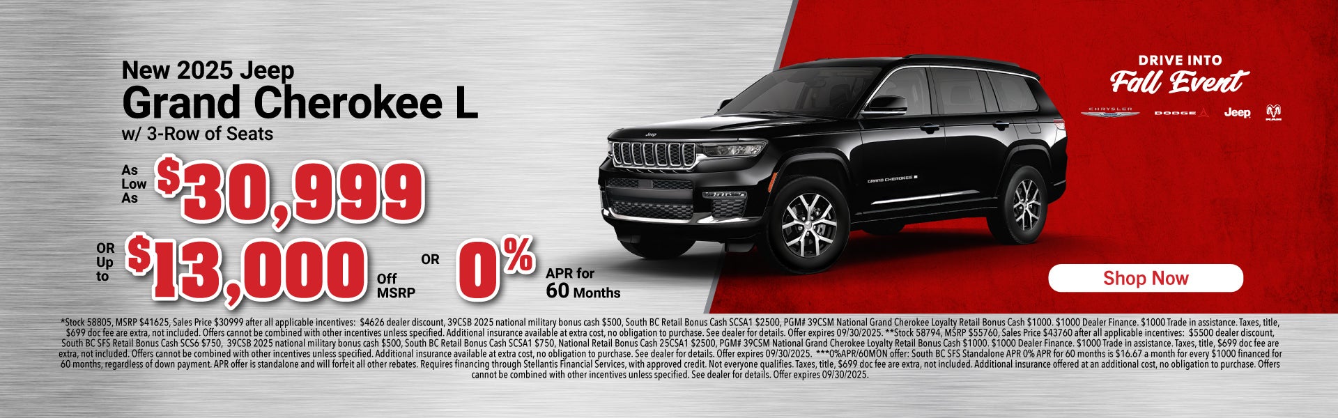 New 2025 Jeep Grand Cherokee L