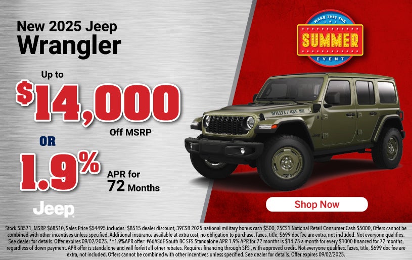 2025 Wrangler Special