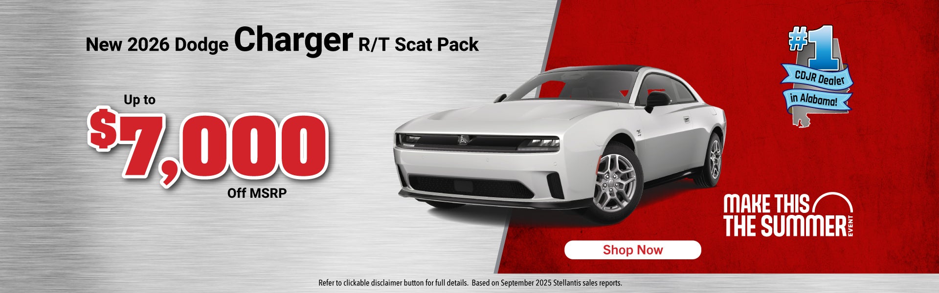 New 2026 Dodge Charger R/T Scat Pack